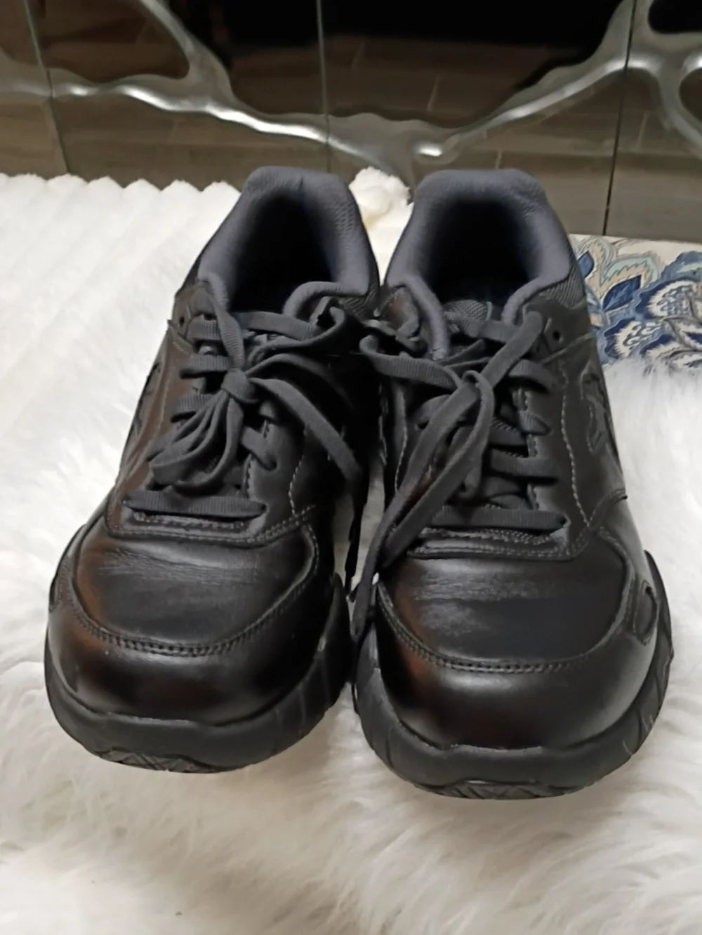 Kuru Kinetic 2 Black Anti-Slip Stability Arch Support Men's Work Shoes 7.5M